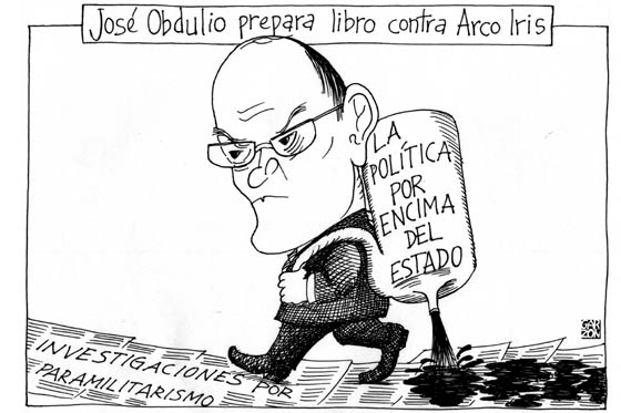 José Obdulio prepara libro…