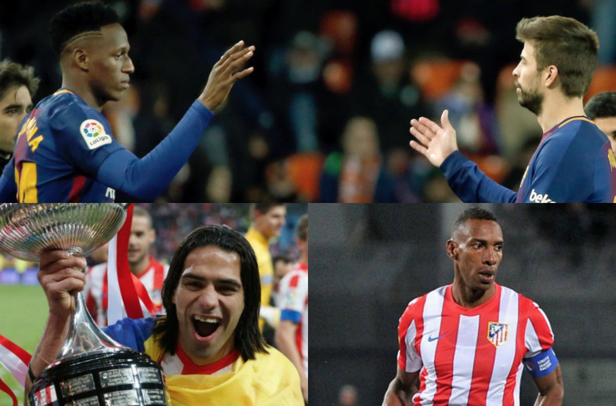 Los colombianos en la final de la Copa del Rey