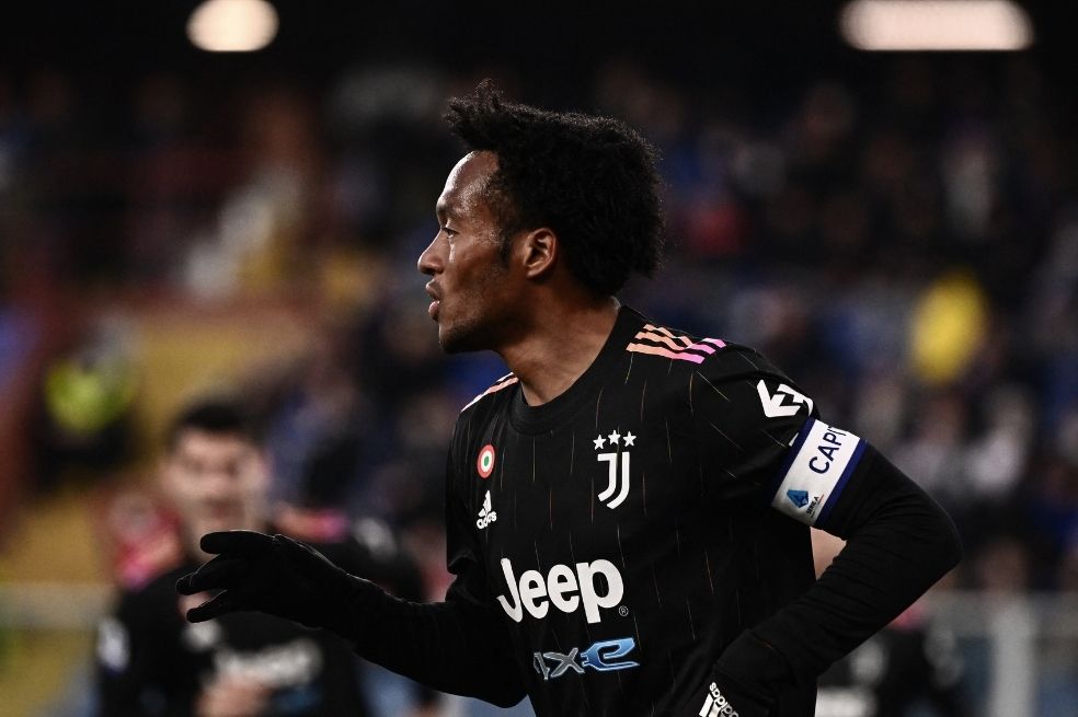 Con una asistencia de Cuadrado, Juventus venció a Sampdoria