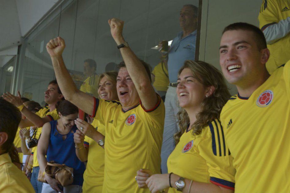 Presidente Santos es optimista frente al partido Colombia – Venezuela