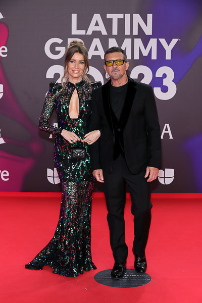 Nicole Kimpel and Antonio Banderas