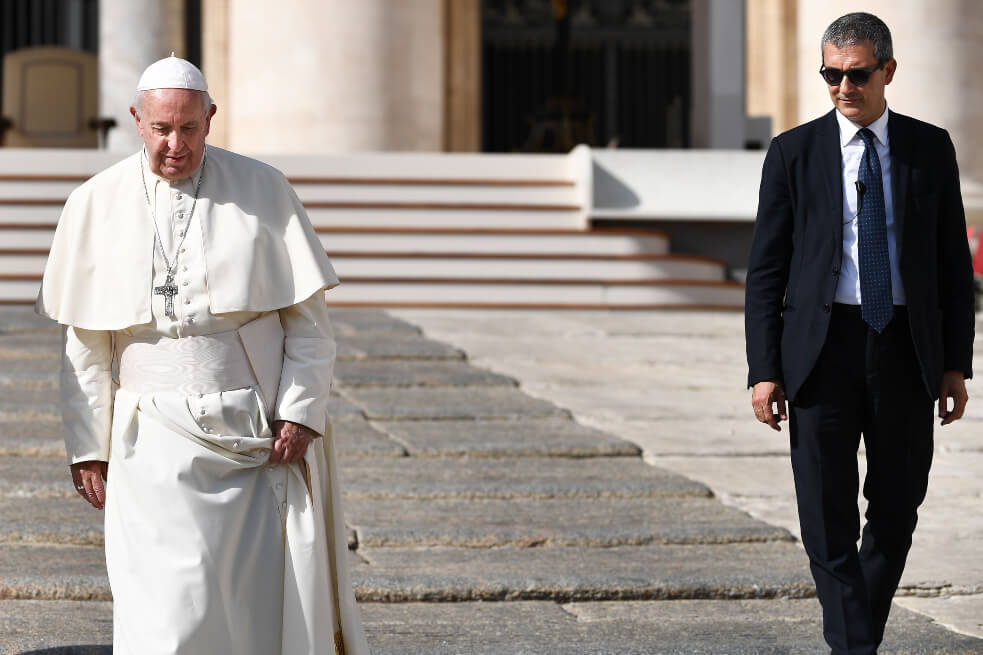 ¿Quién es el nuevo jefe de seguridad del papa Francisco?