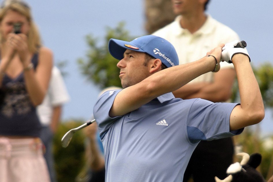 Sergio García le dejó una nota a Tiger Woods pidiéndole disculpas