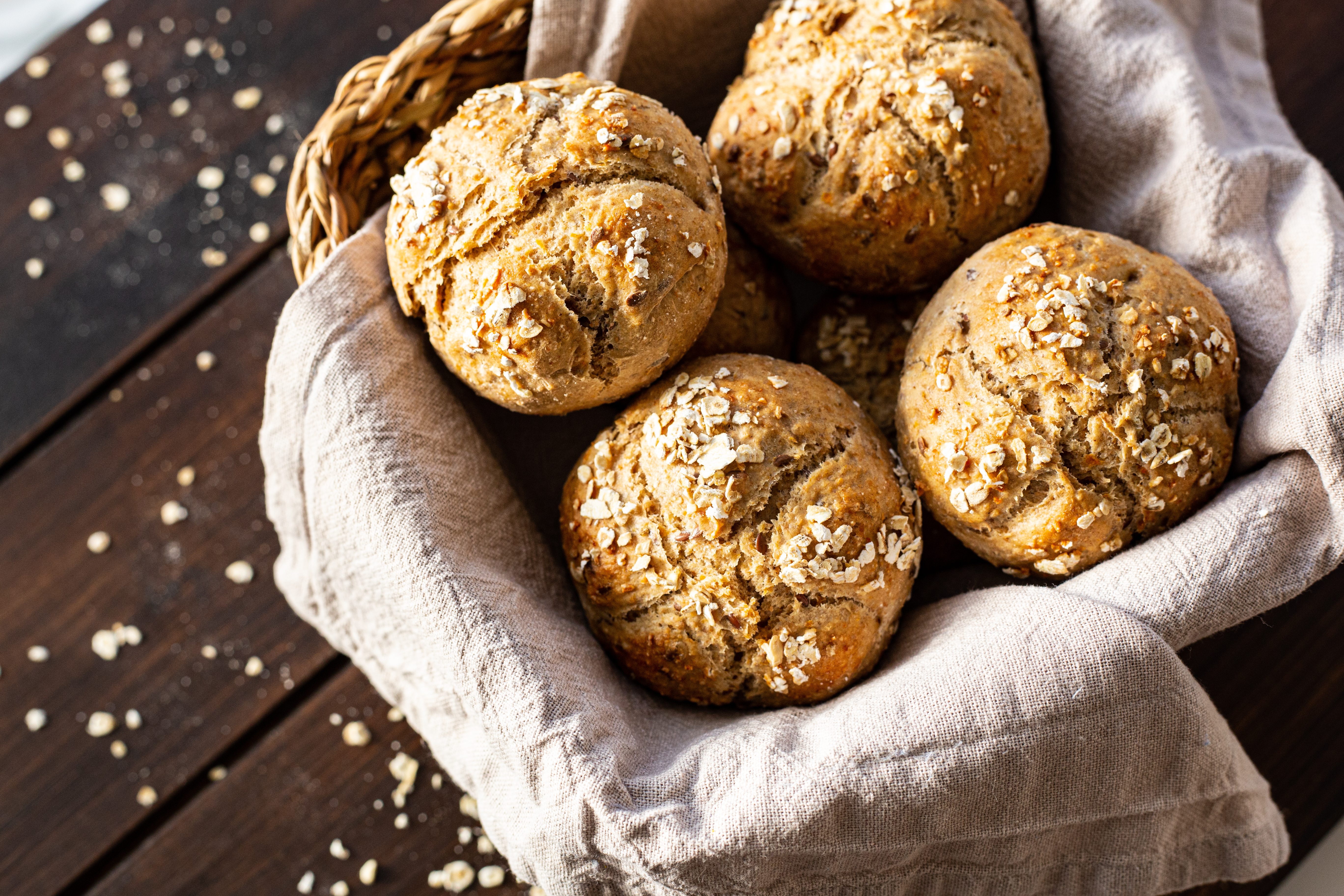 Receta: así se preparan los pancitos de avena saludables