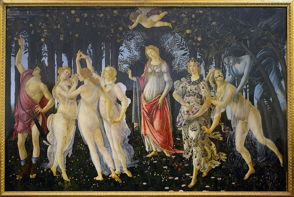 Absuelven a los activistas que pegaron sus manos a una obra de Botticelli