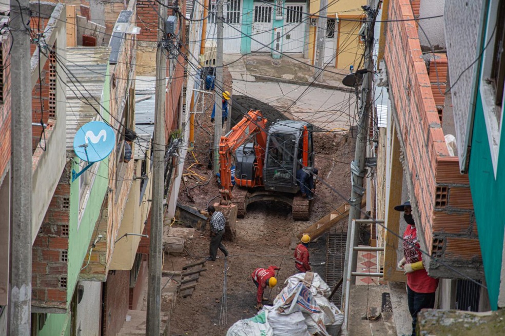 Obras en San Cristóbal buscan beneficiar a más de 120.000 ciudadanos