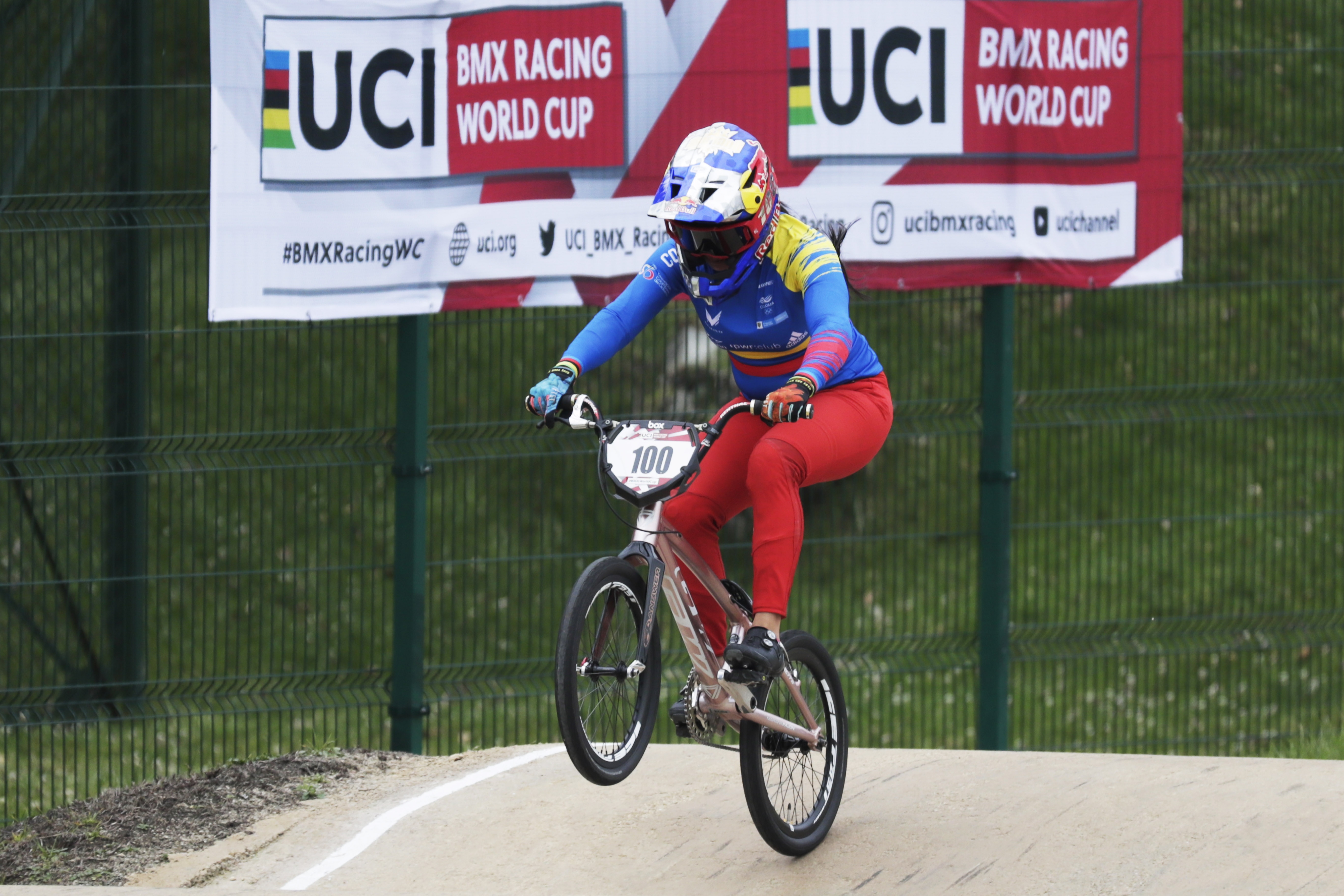 No hubo podios colombianos en la Copa Mundo de BMX en Bogotá