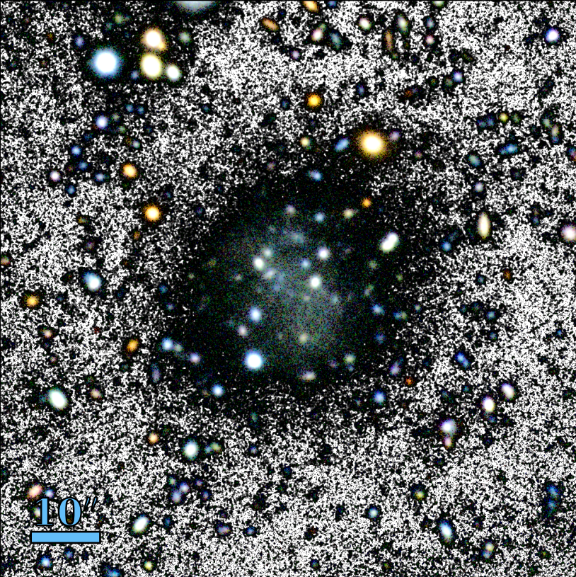 Científicos hallan la que sería la galaxia “casi oscura” más grande reportada hasta ahora