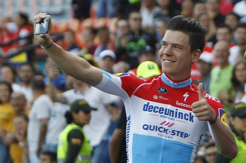 Bob Jungels, nuevo líder del Tour Colombia 2.1 tras ganar la cuarta etapa