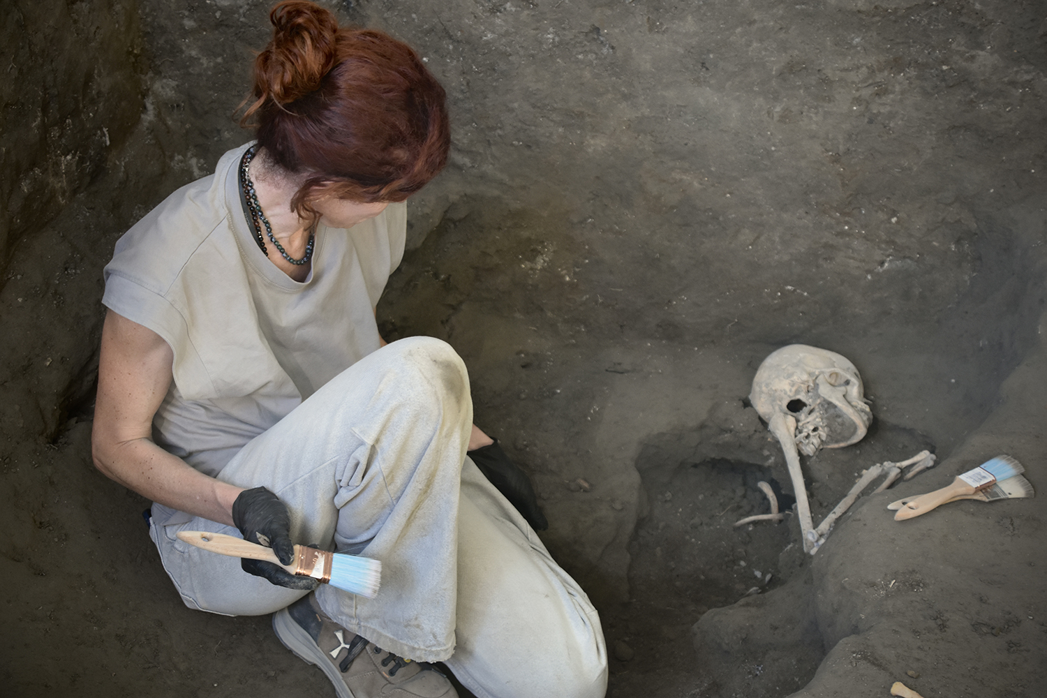 Nuevos hallazgos en Pompeya: los cuerpos de un hombre y una mujer y su tesoro