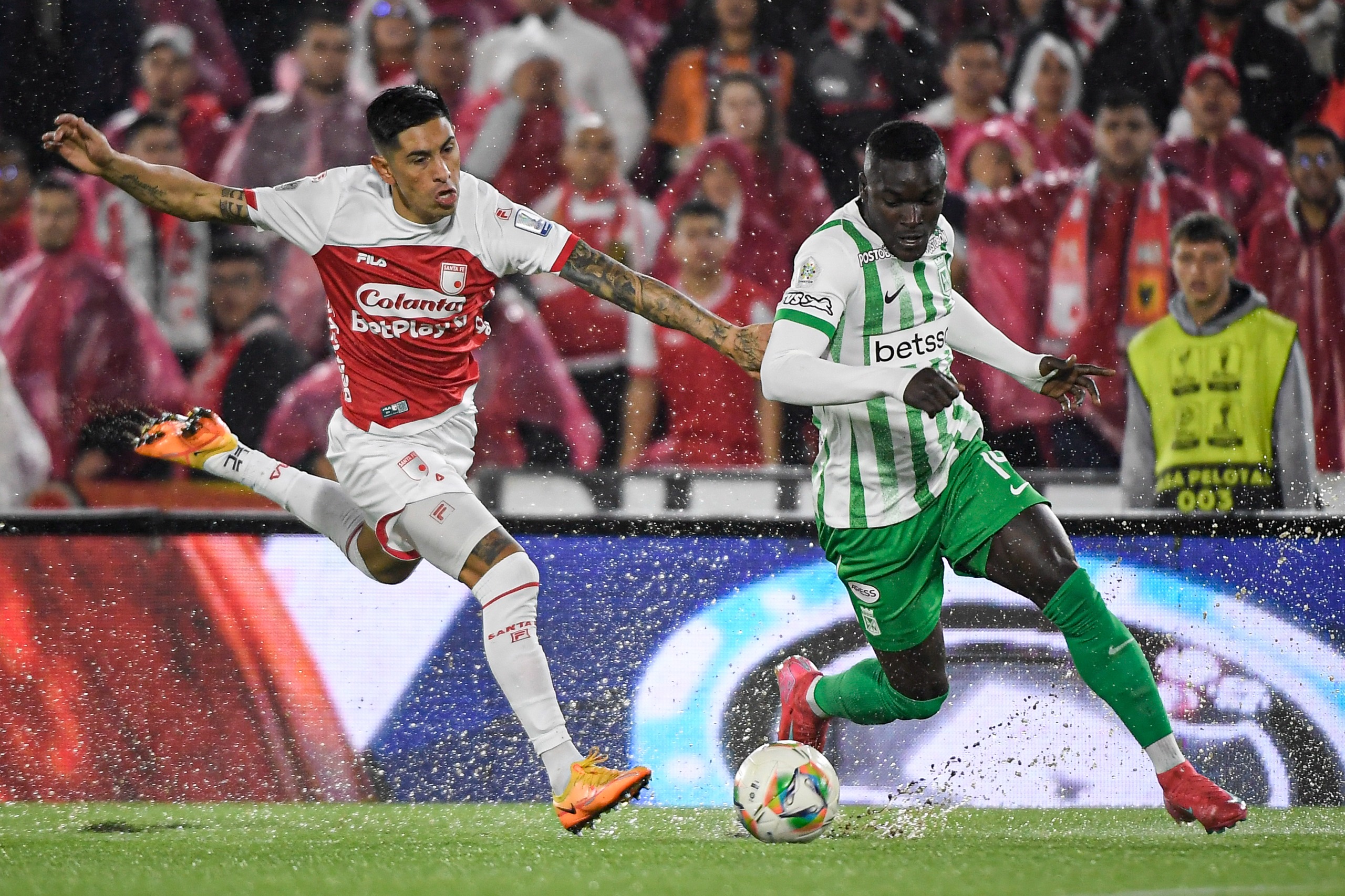Santa Fe fue el encargado de negarle la cuarta victoria consecutiva a Nacional por la Liga BetPlay 2025-I.