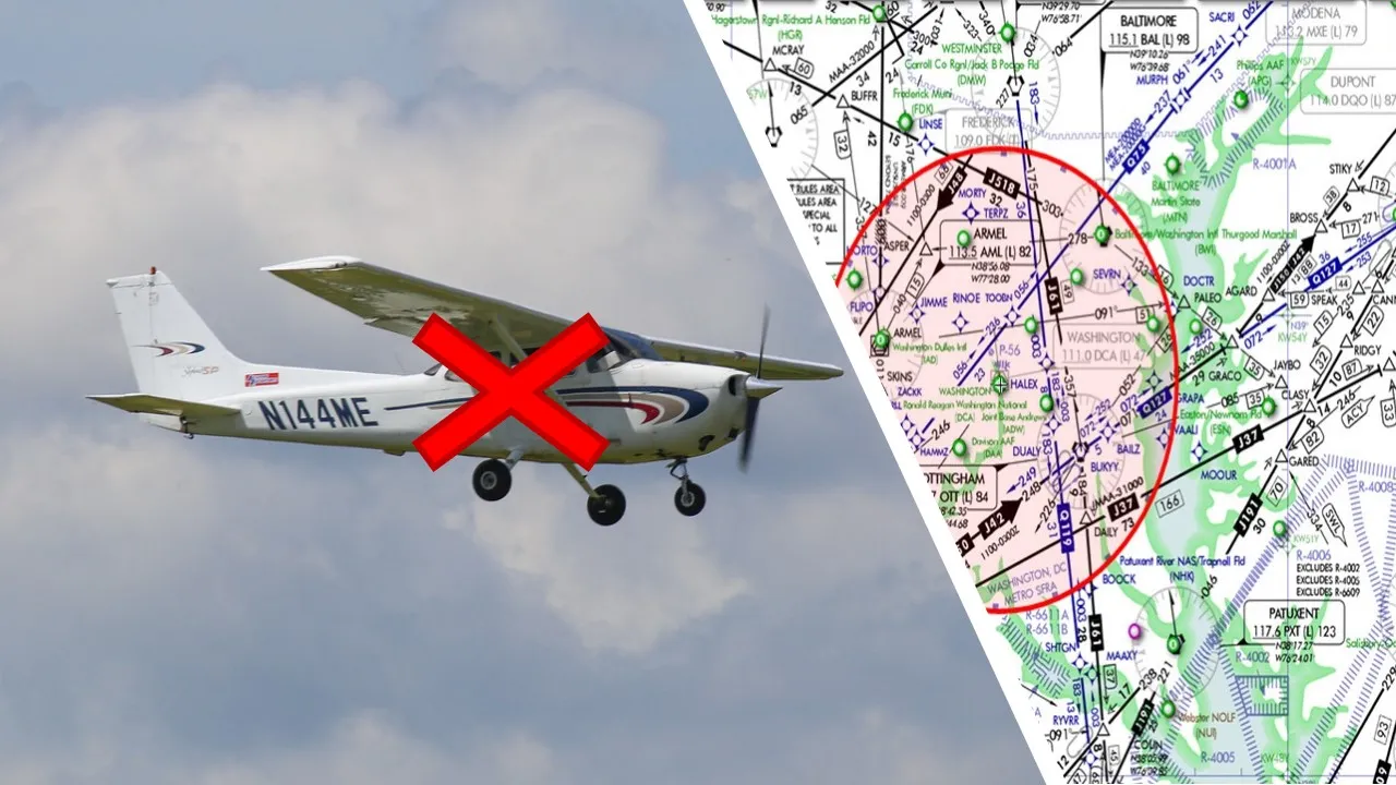 Los lugares prohibidos en los que no pueden volar aviones comerciales