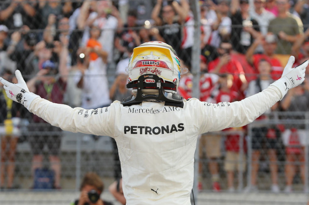 Hamilton saldrá primero en el Gran Premio de Estados Unidos