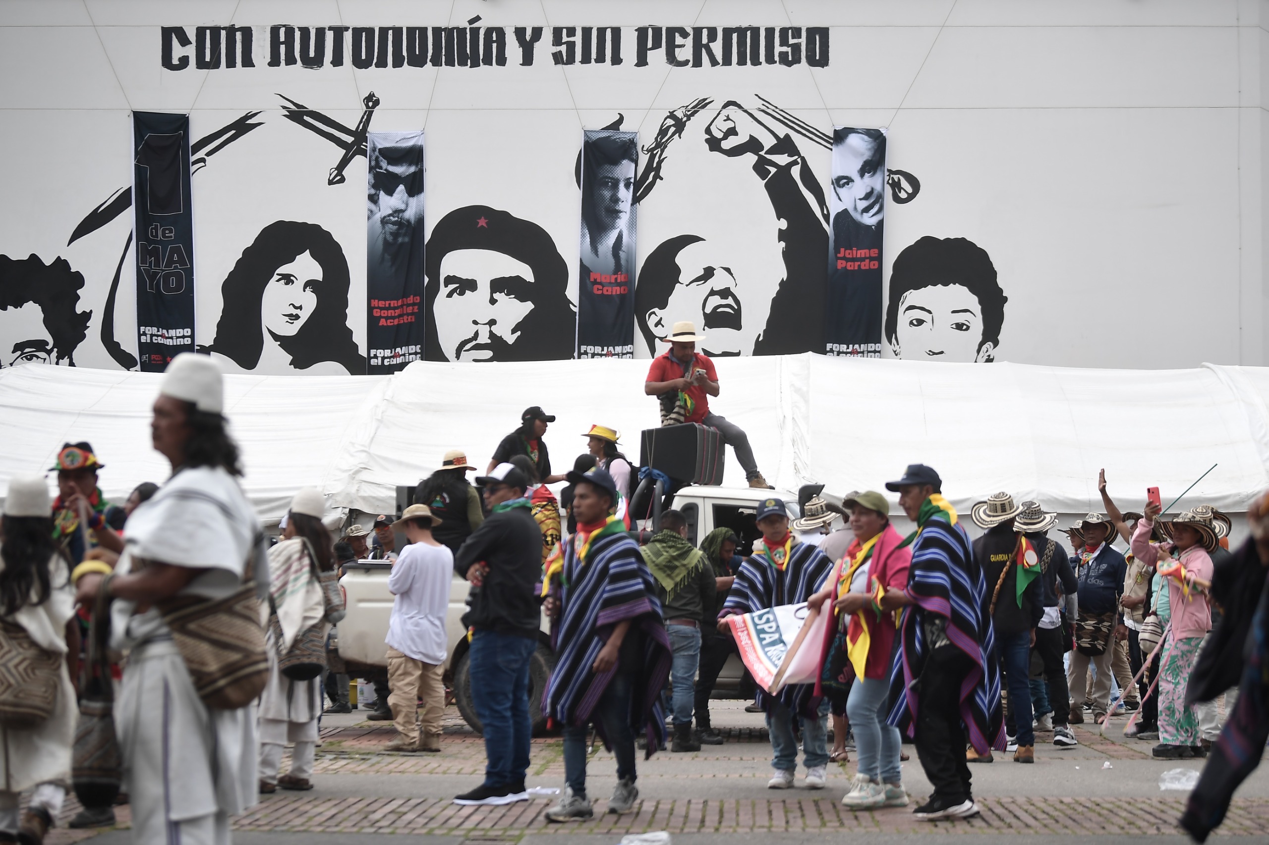 Entre aulas y carpas: así transcurre la Minga en la UNAL