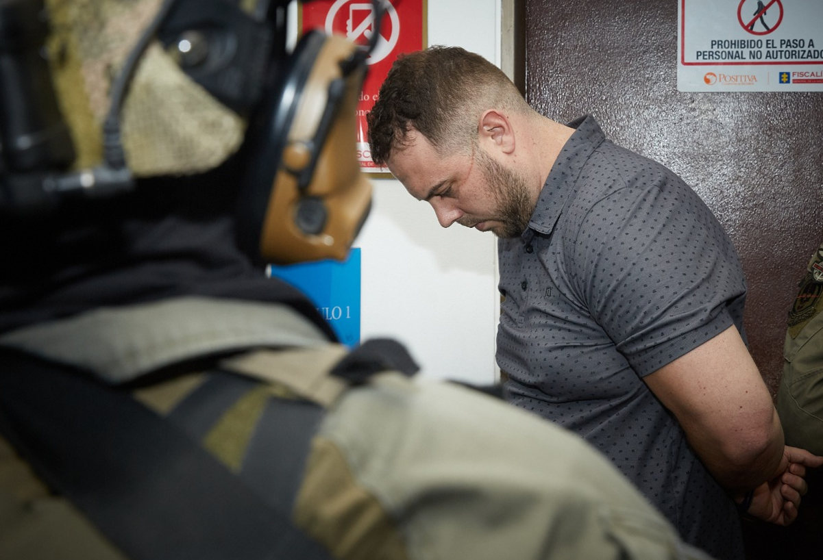 Así se evitó la fuga de John Poulos, presunto feminicida de Valentina Trespalacios