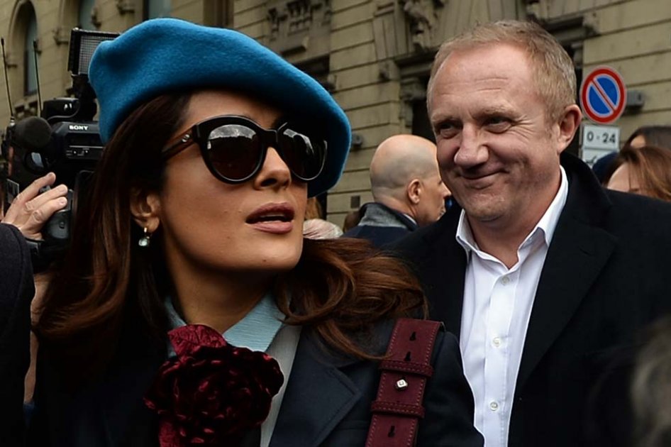Salma Hayek no deja que su esposo le pague las facturas