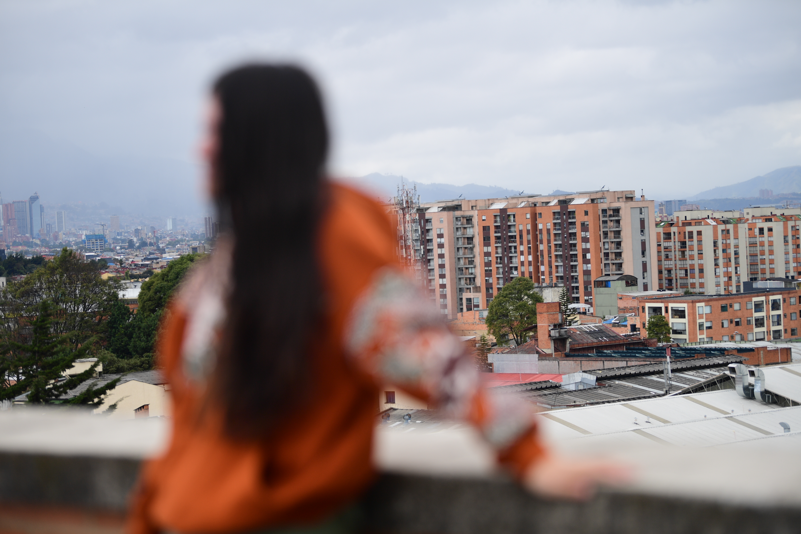 Mujer víctima de trata de personas