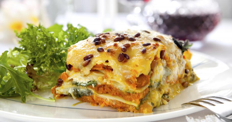 Receta del día: Lasagna de Calabaza