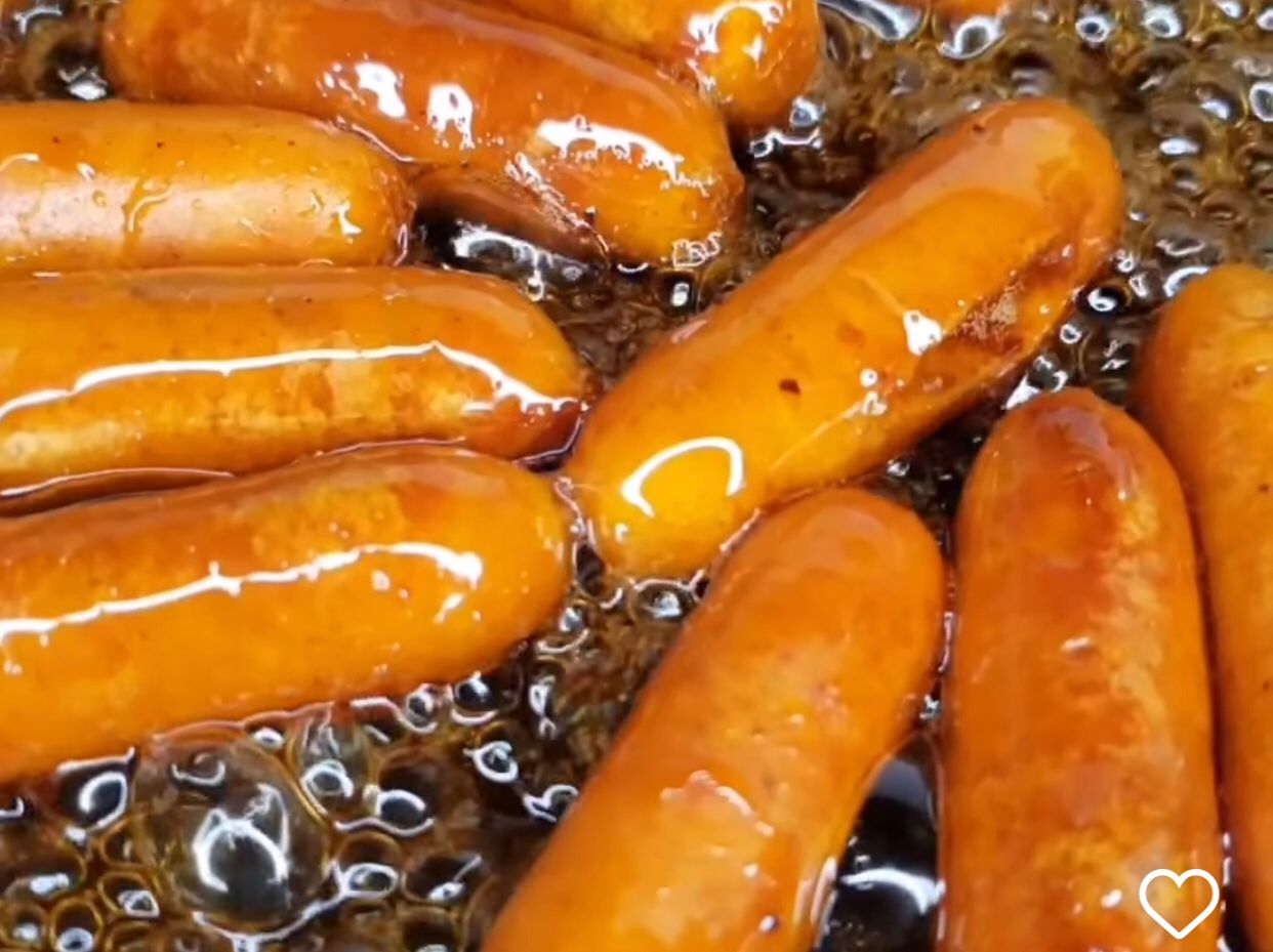 Receta para preparar choricitos cocteleros con melao de panela