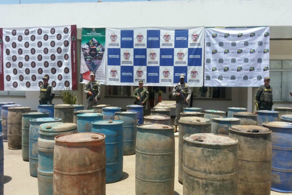 Incautan 5.250 galones de combustible que pertenecía al Eln