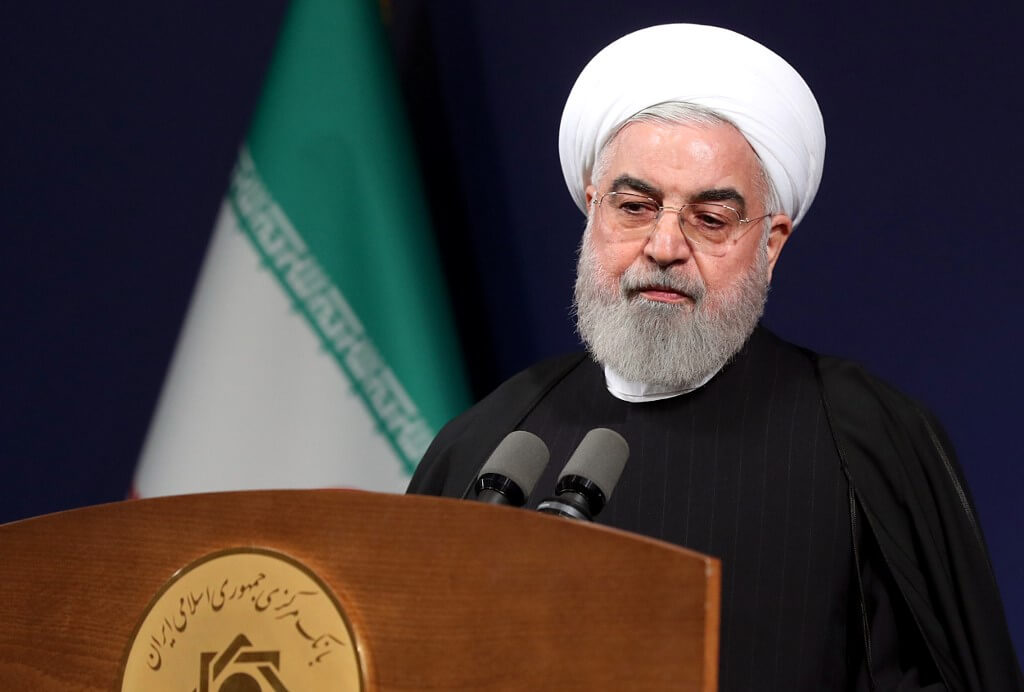 Presidente de Irán dice que quiere evitar guerra con Estados Unidos