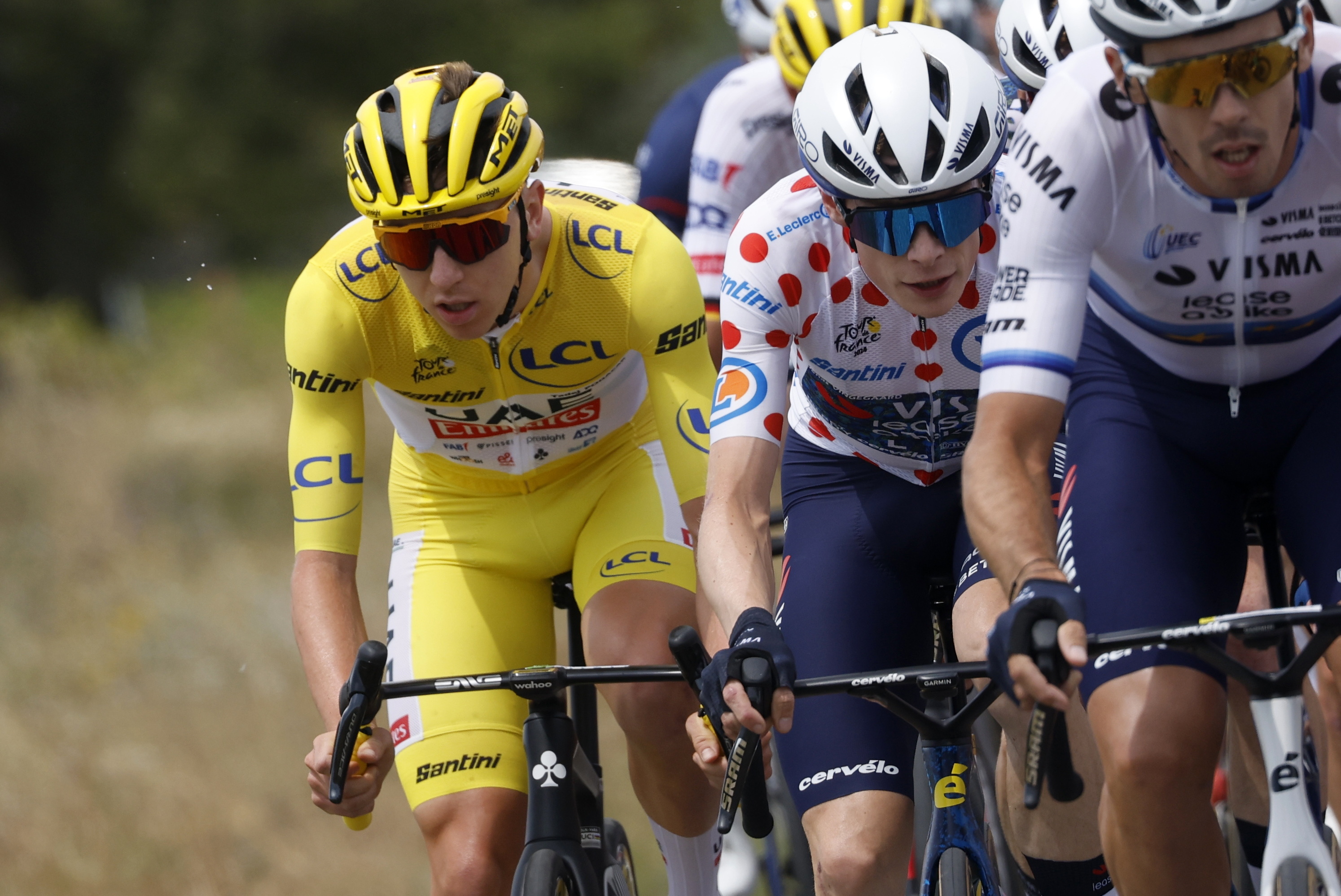 “No busco revancha”: Pogacar, después de su nuevo “palo” a Vingegaard en el Tour