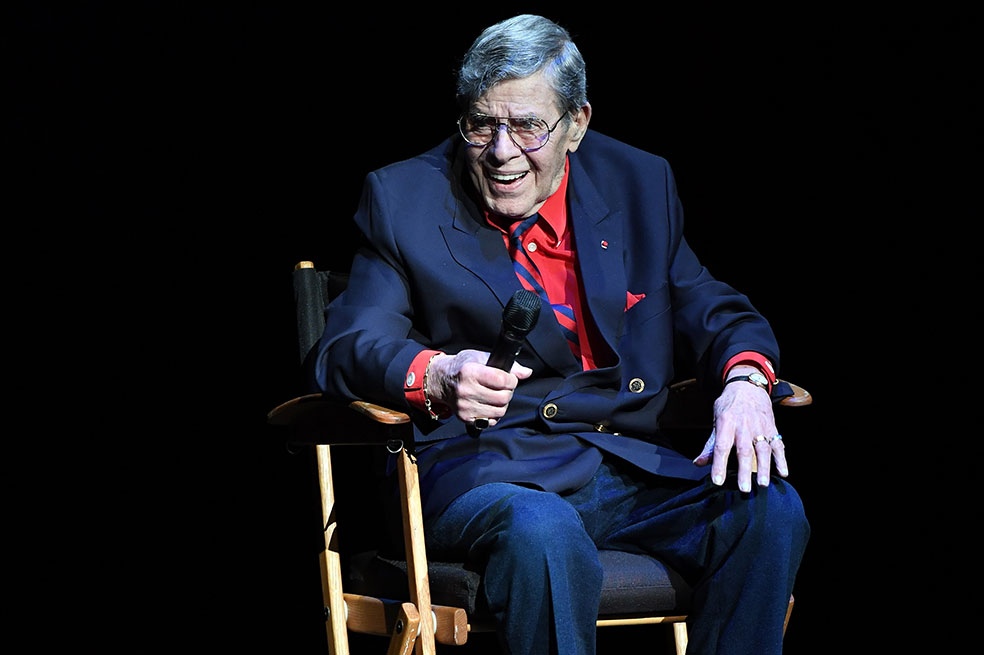 Jerry Lewis en 2016. / AFP