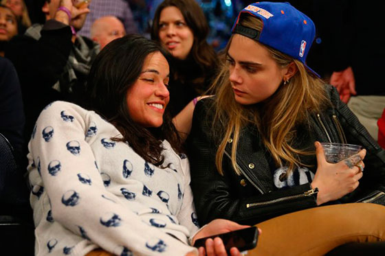 ¿Qué tan íntima es la relación entre Cara Delevingne y Michelle Rodríguez?