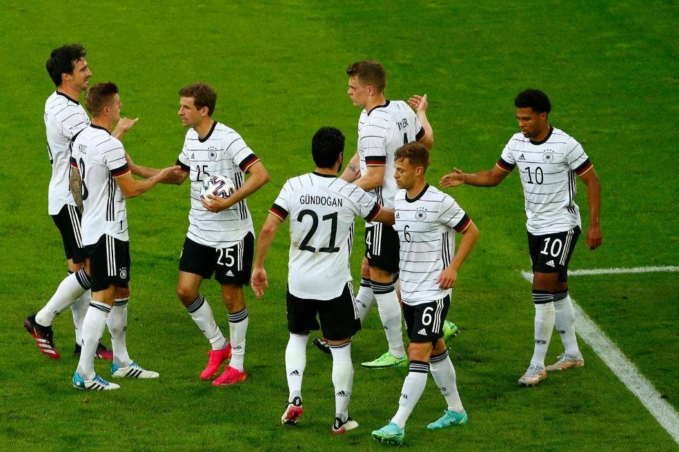 Alemania arrolló a Letonia en su último partido antes de la Eurocopa