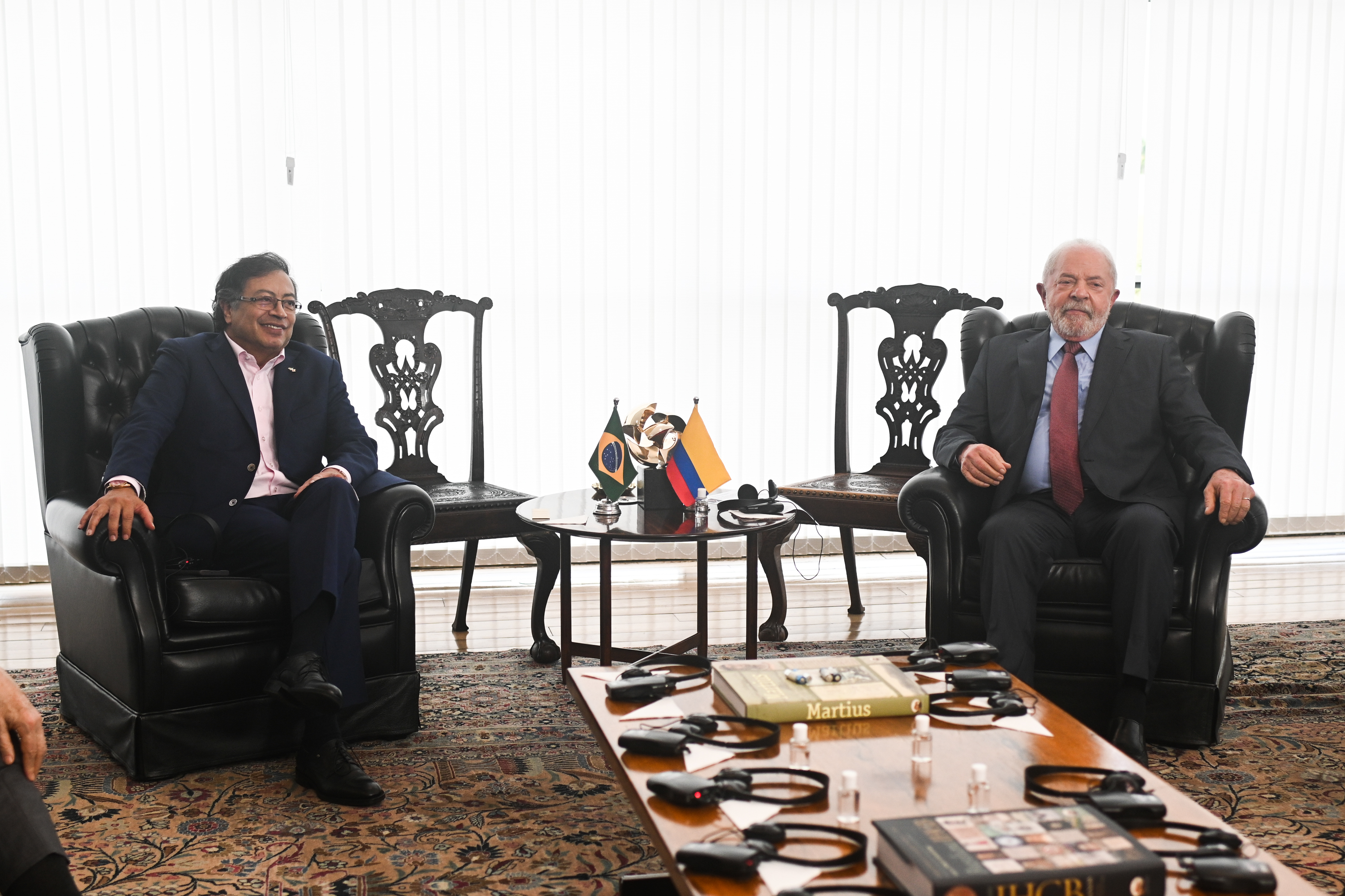 Petro llegó a Brasil para atender una agenda sobre integración regional y paz
