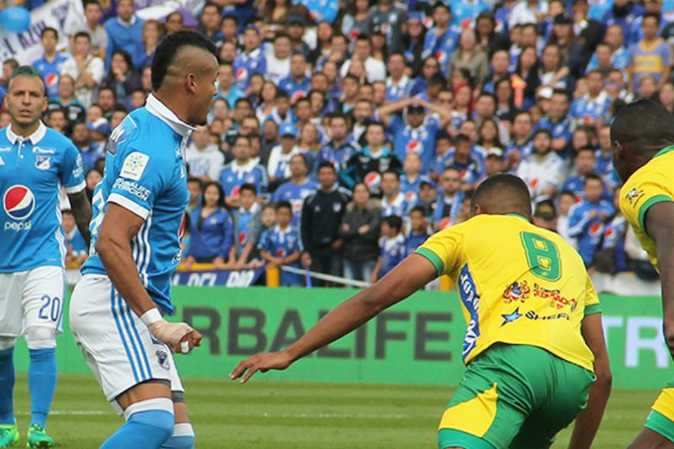 El cuadro embajador no empataba sin goles con el Huila desde 2013. / @MillosFOficial