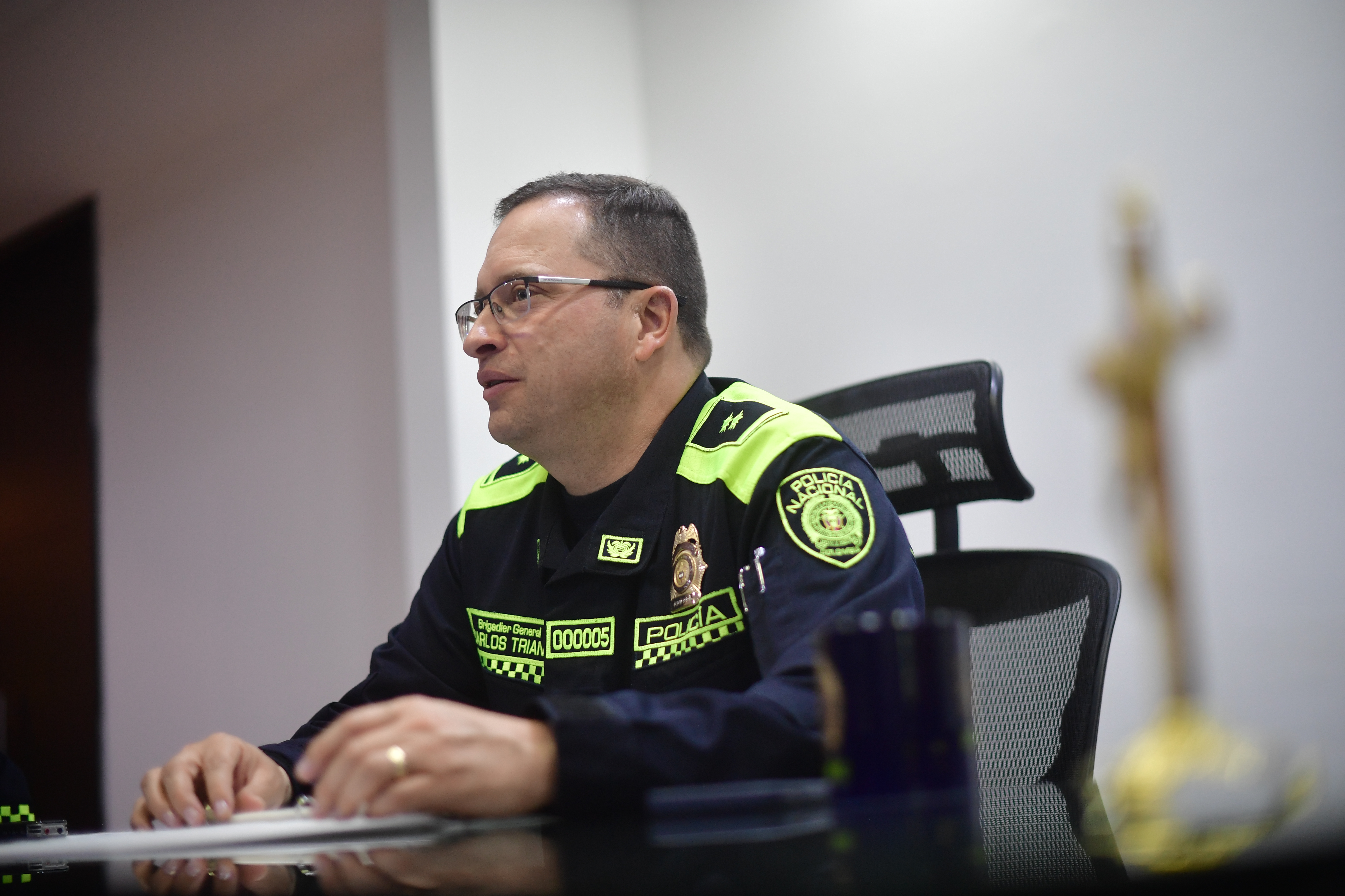 Brigadier General, nuevo Comandante de la Policía Metropolitana.