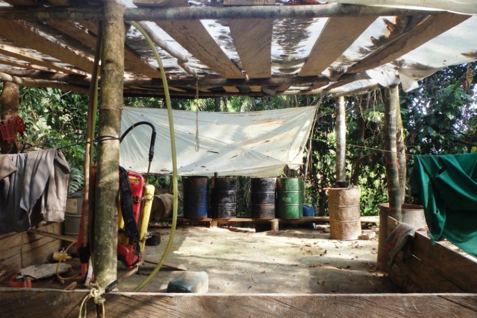 Desmantelan cinco laboratorios de droga en el Catatumbo