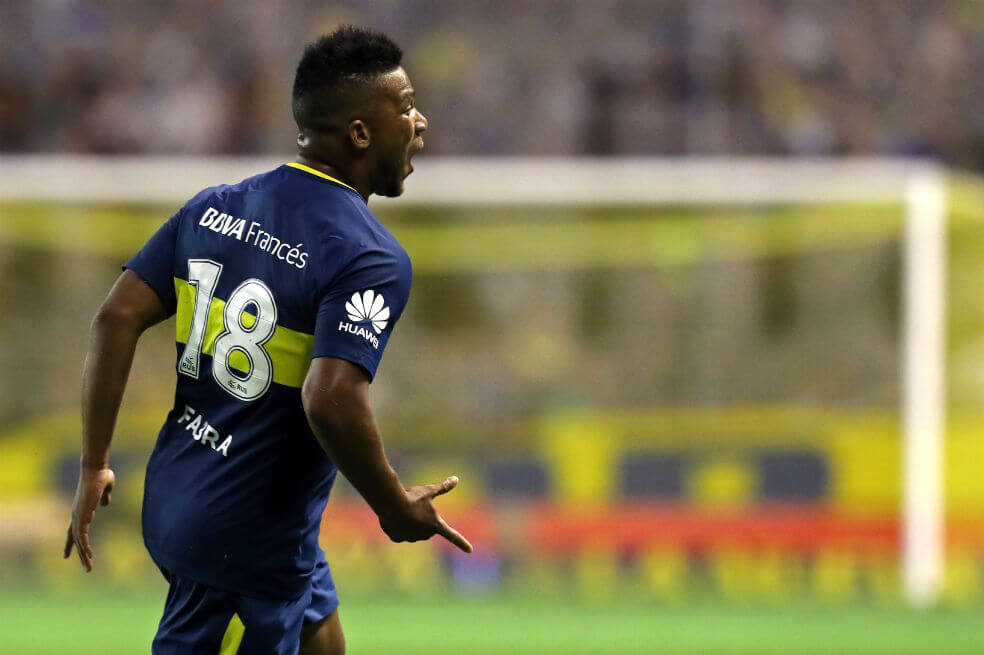 Frank Fabra, convocado por Boca Juniors para jugar ante Deportes Tolima
