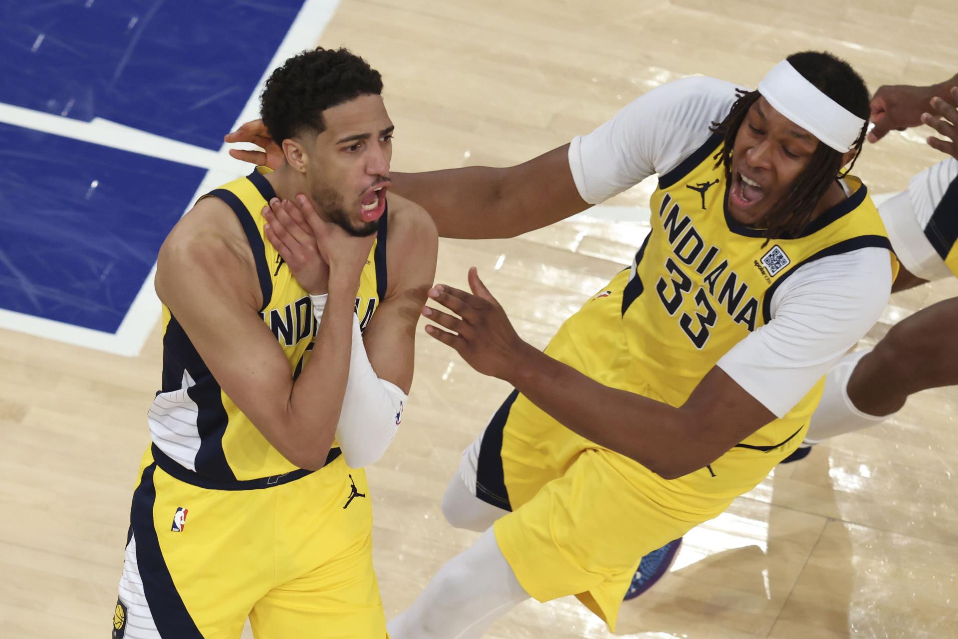 Haliburton y Nesmith lideraron épica remontada de Pacers frente a los Knicks:video