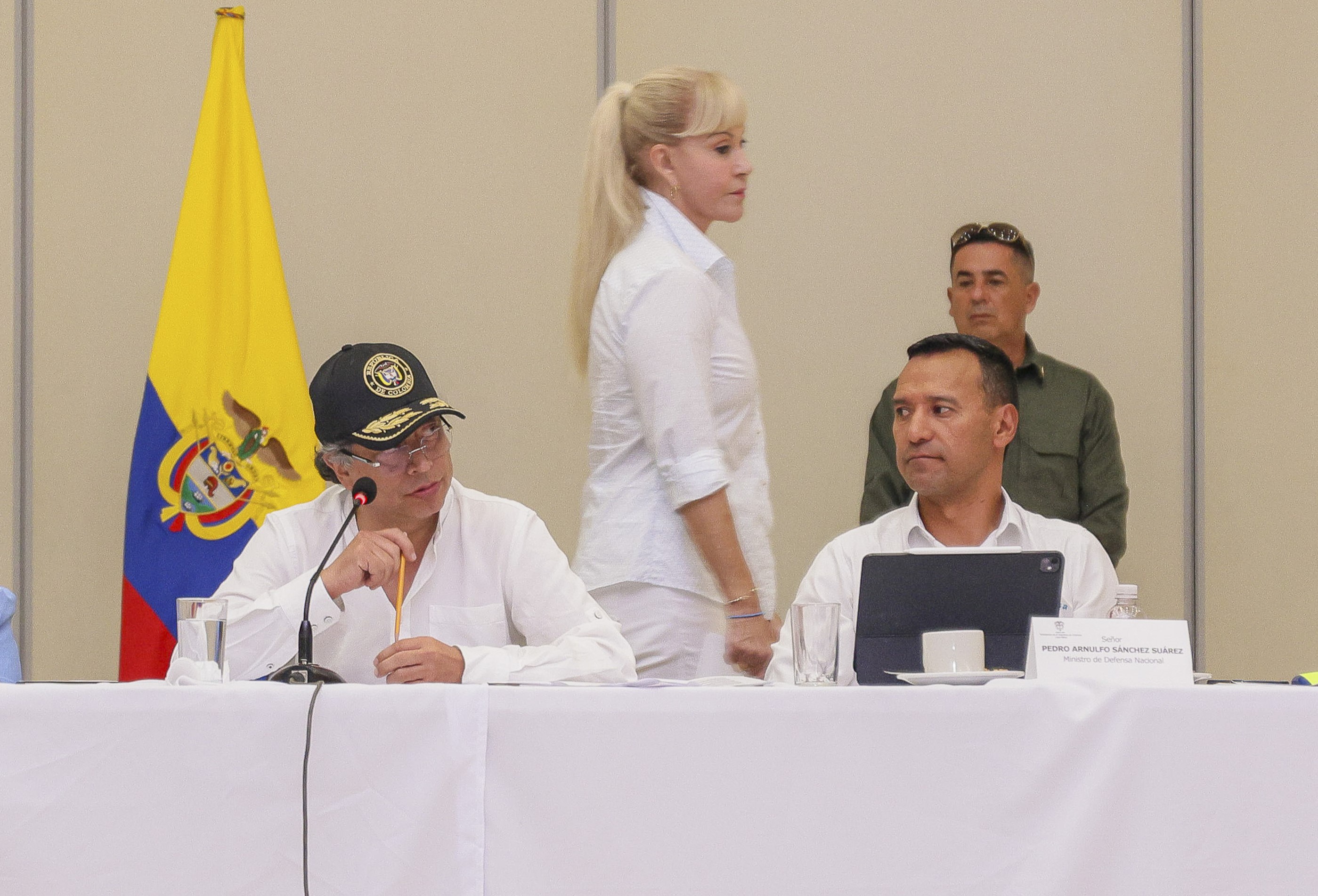 Desde Cali, el presidente Gustavo Petro habla en alocución presidencial.