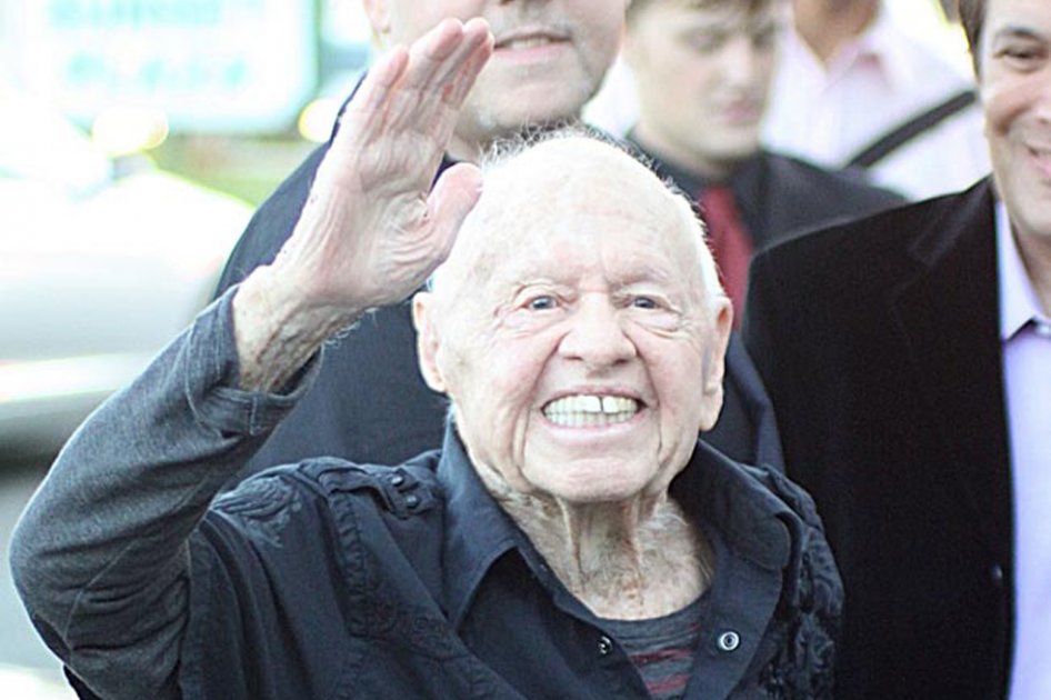 El actor Mickey Rooney.