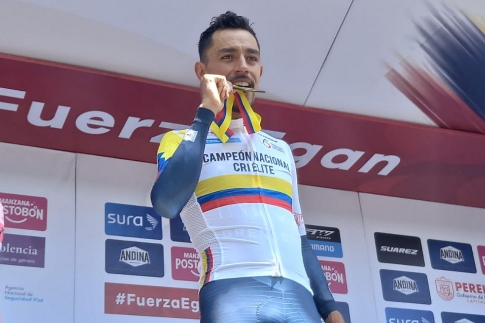 Daniel Felipe Martínez, campeón nacional de contrarreloj
