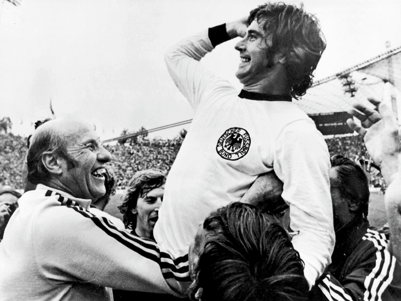 Gerd Müller anotó el gol que le dio el título mundial a Alemania en 1974.