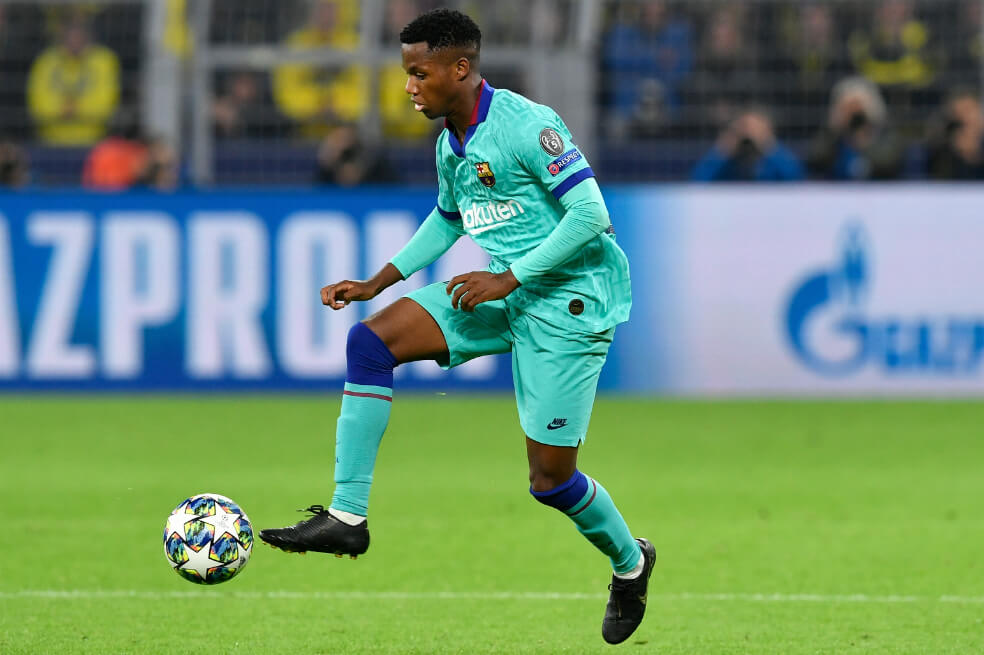 Ansu Fati logra un triunfo necesario para el Barcelona en Kiev