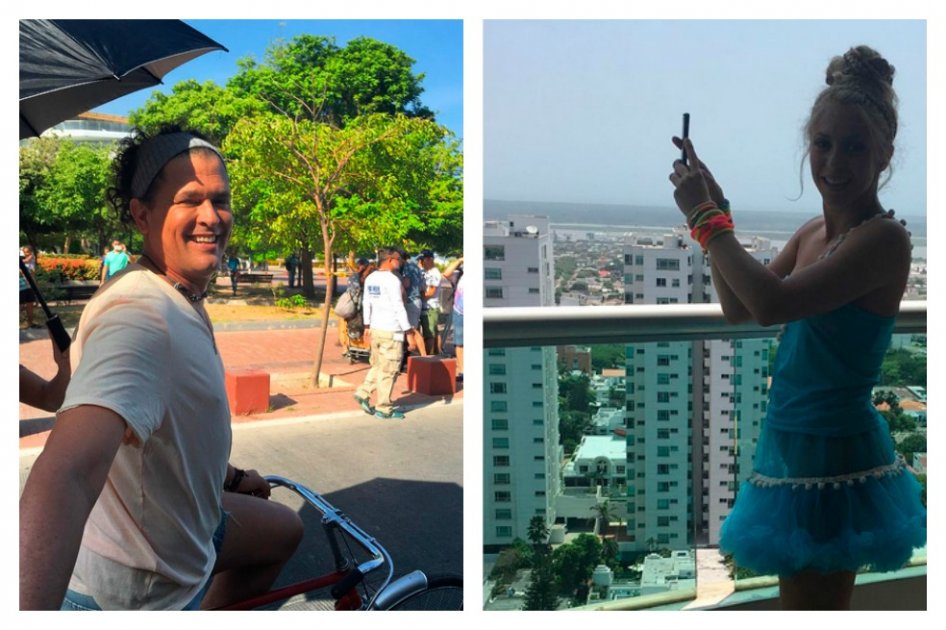 Shakira y Carlos Vives graban video de «La bicicleta» en Puerto Velero