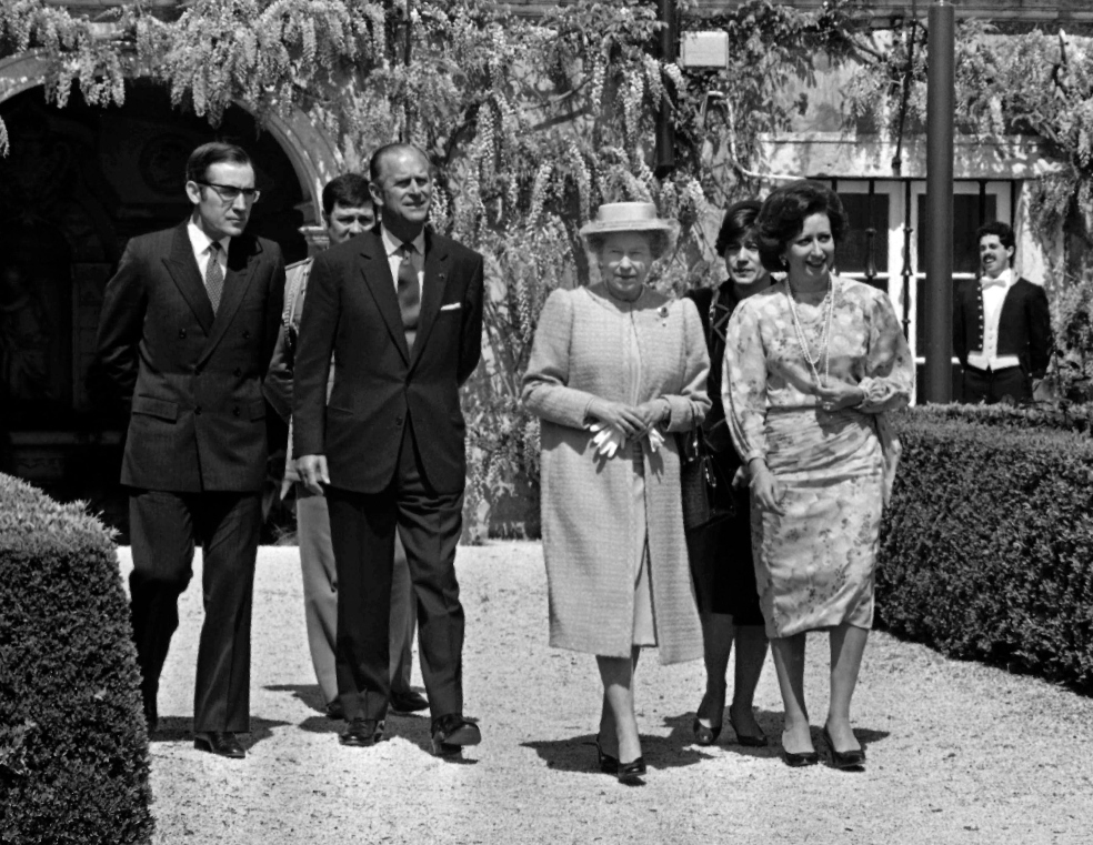 Reina Isabel II príncipe Felipe