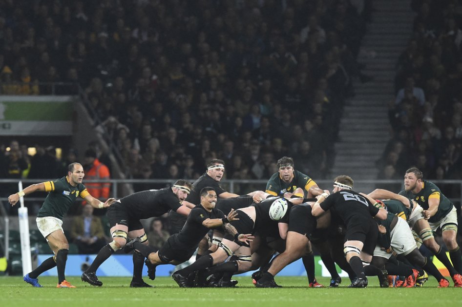 Nueva Zelanda primer clasificado a la final del Mundial de Rugby. foto: AFP
