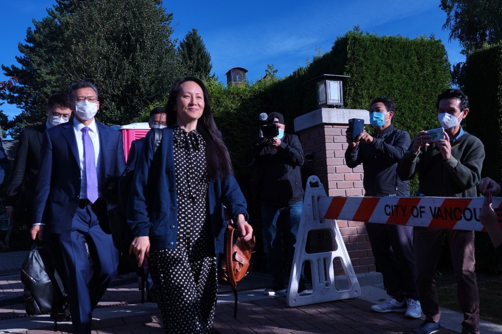 Directora financiera de Huawei podrá regresar a China