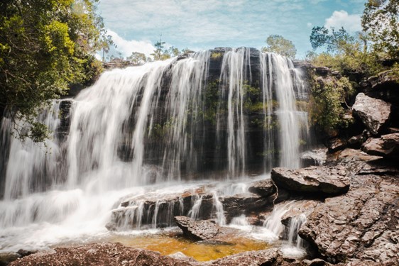 Los “brazos” de Caño Cristales y un gigante que emerge de la tierra
