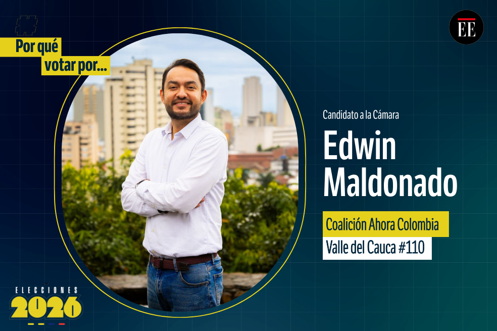 “Por qué votar por”: Edwin Maldonado, candidato a la Cámara