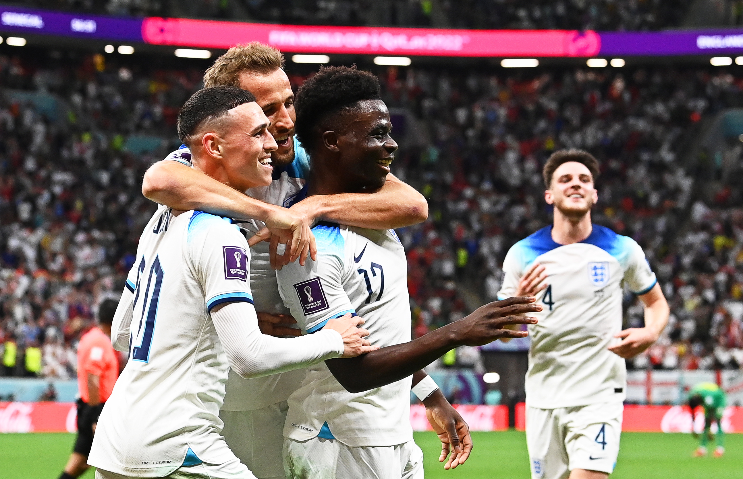 En Fotos: Las victorias de Francia e Inglaterra, clasificados a cuartos de final