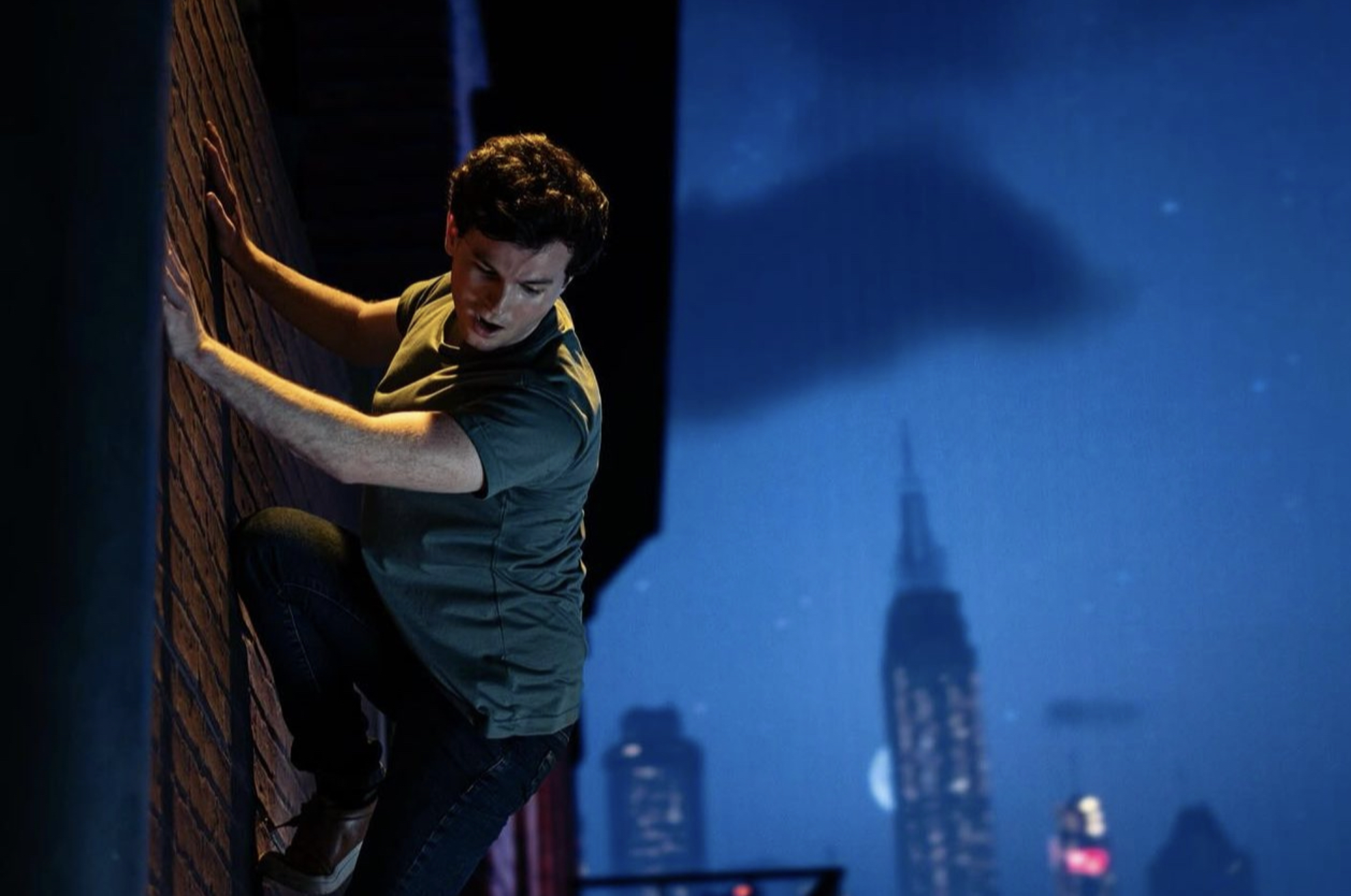 Chandler Riggs interpreta a Peter Parker/Spider-Man en "The Spider".