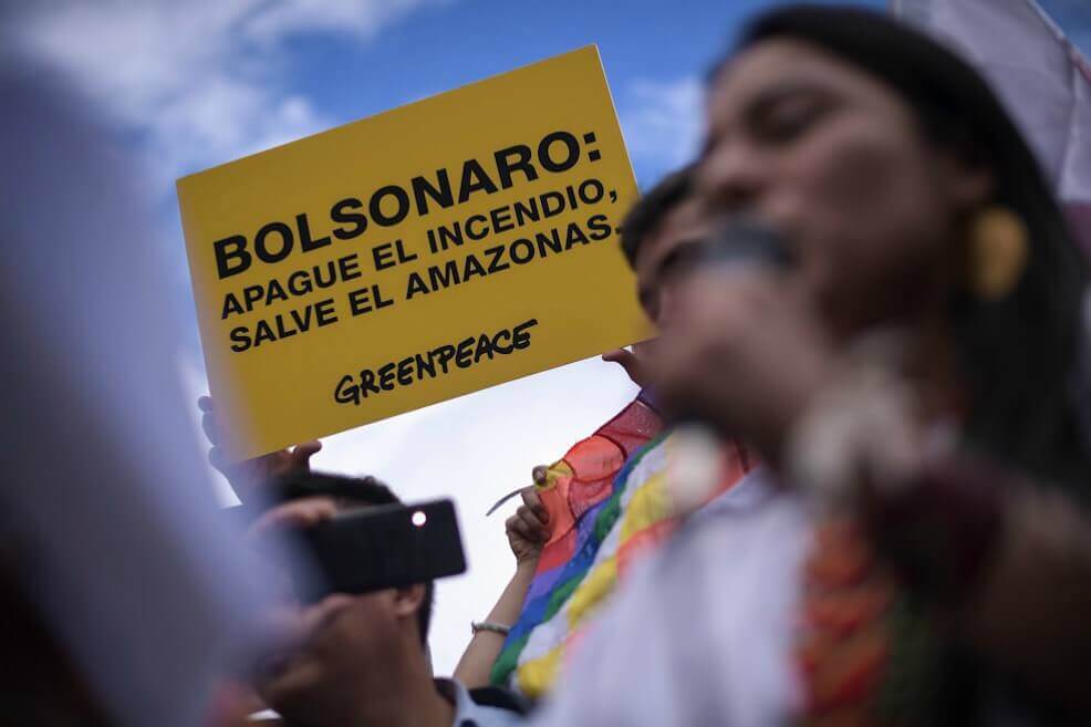 Brasil rechaza ayuda del G7 y asegura que los fuegos amazónicos están «bajo control»