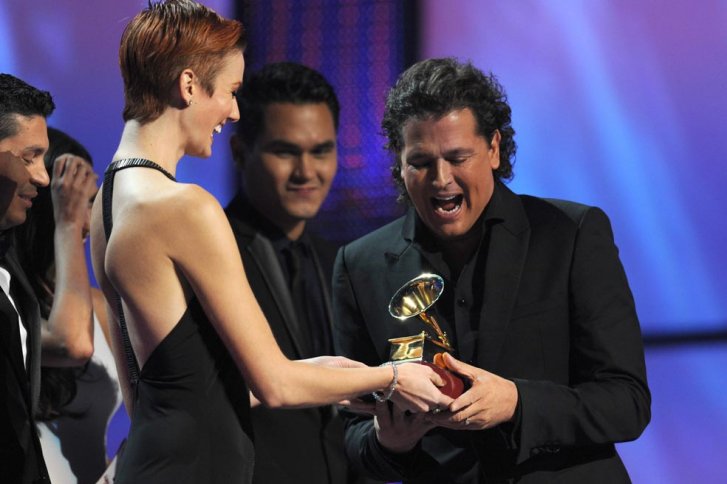 Carlos Vives, artista colombiano más nominado al Grammy Latino 2014